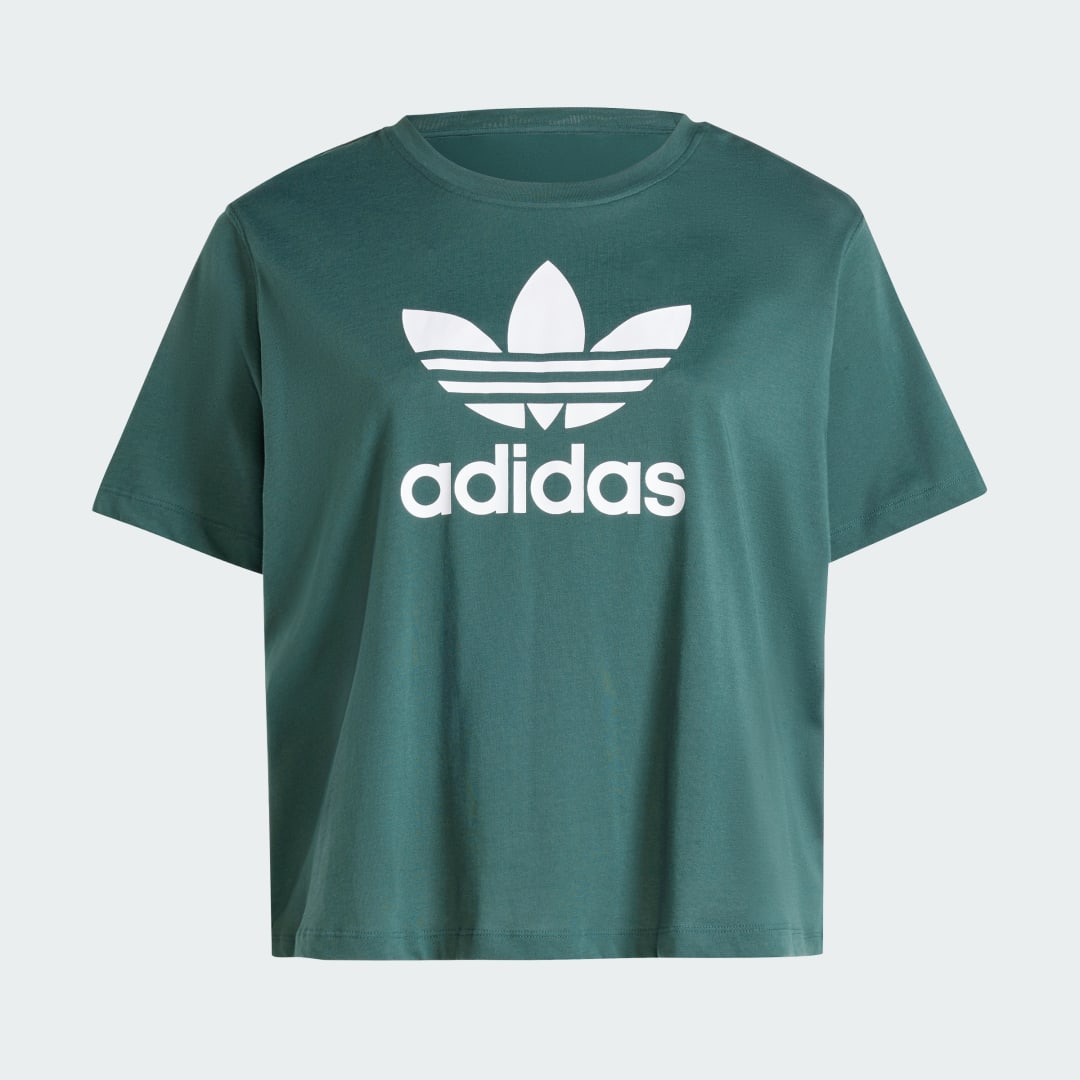 Adidas Adicolor Trefoil Boxy T-shirt (Grote Maat)