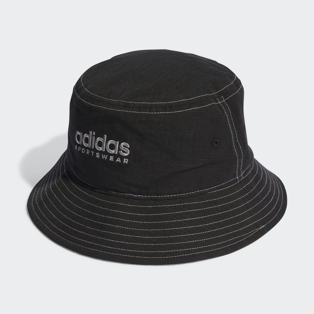 Image of adidas Classic Cotton Bucket Hat Black S/M - Training Hats