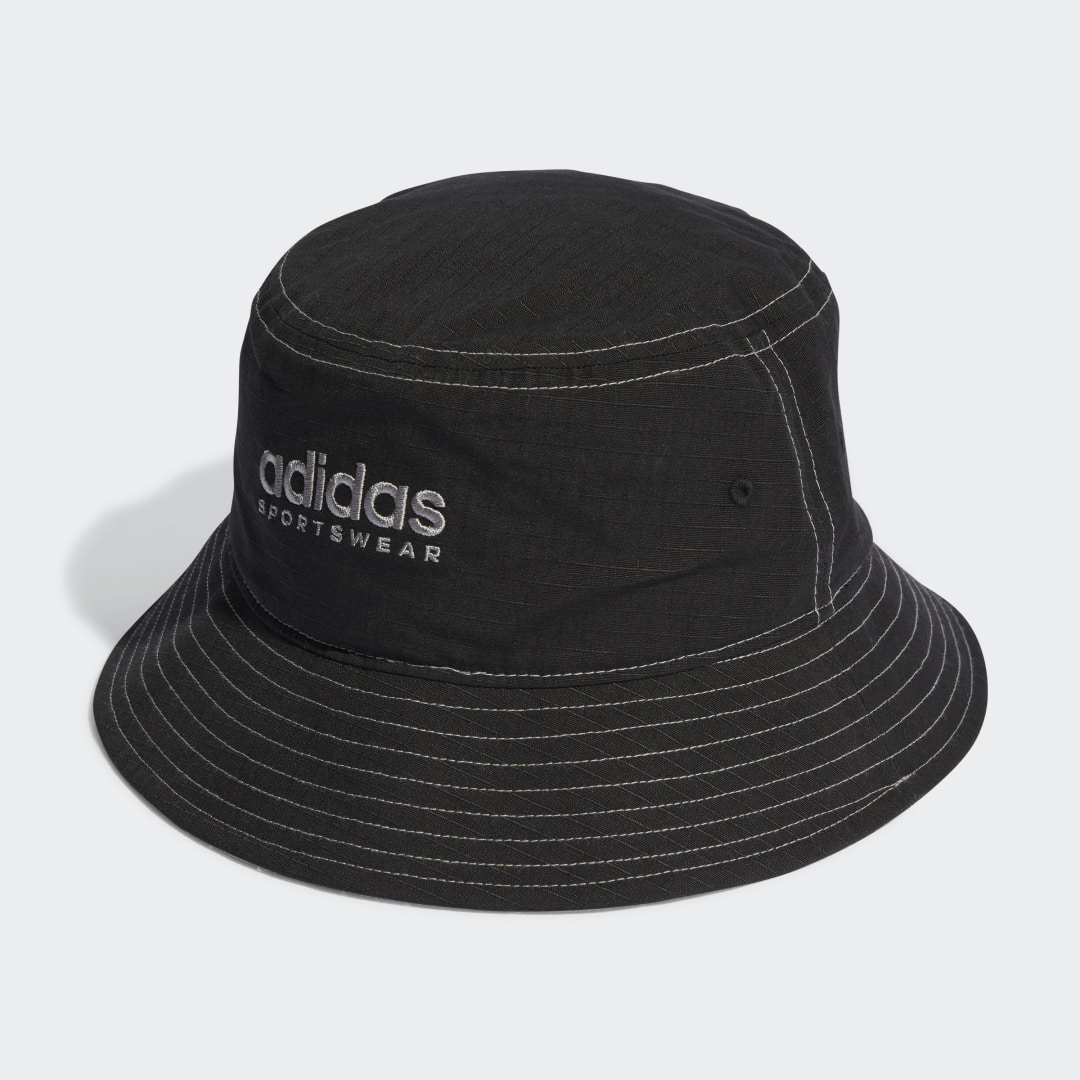 

adidas Gorro Pescador Classic Algodón Unisex, Blanco