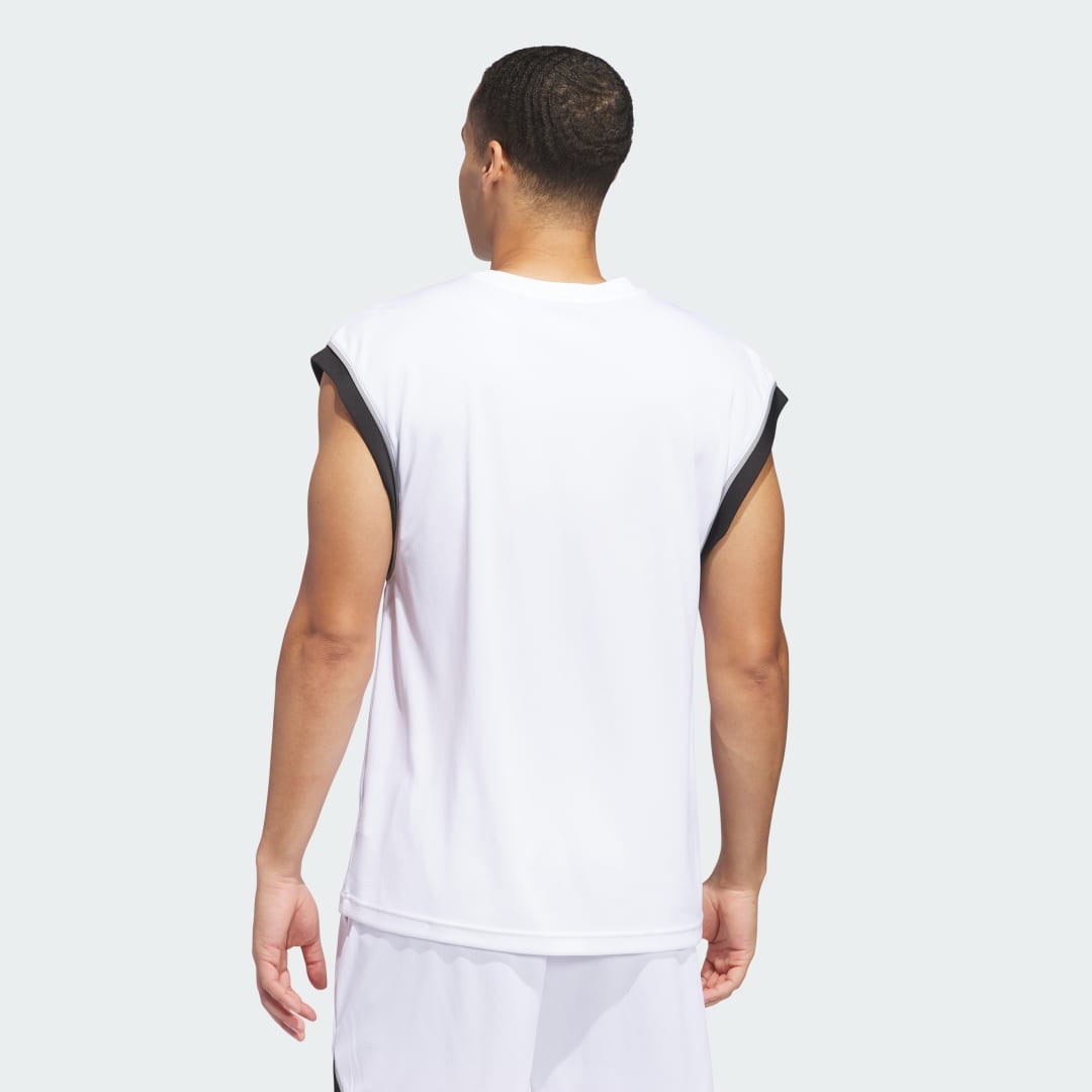 Adidas Basketball All-World Mouwloze Tanktop