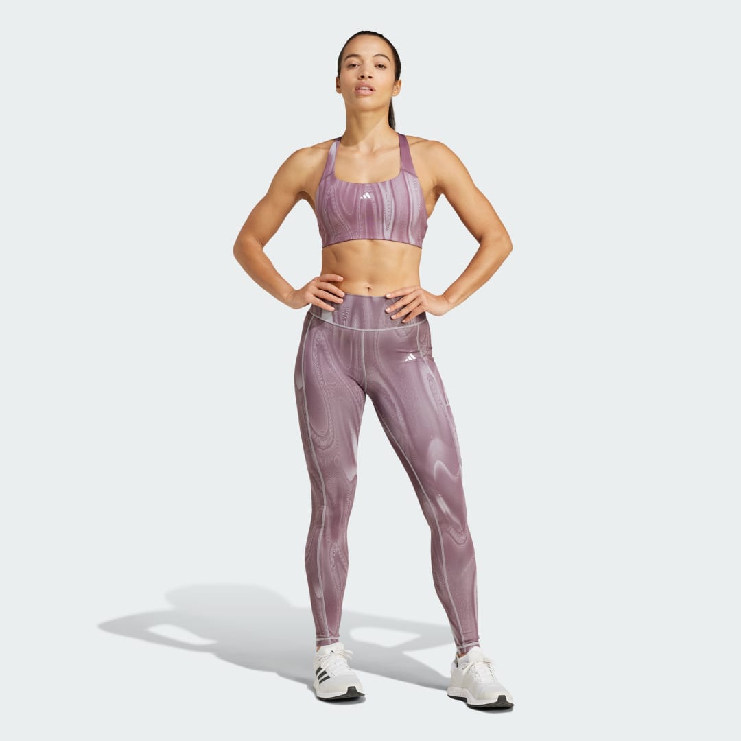 Adidas Optime Full-Length Print Legging