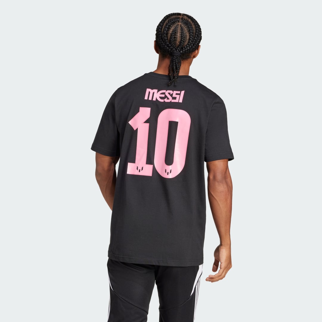 Adidas Messi Name and Number Graphic T-shirt