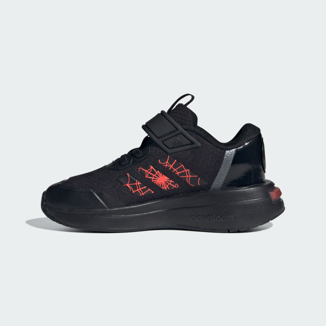 

adidas Tenis Racer Spider-man de Marvel Para Niños, Negro/solar rojo/negro