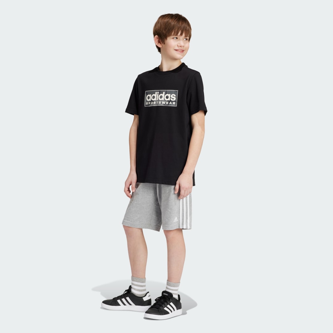 Adidas Camo Linear Graphic T-shirt Kids