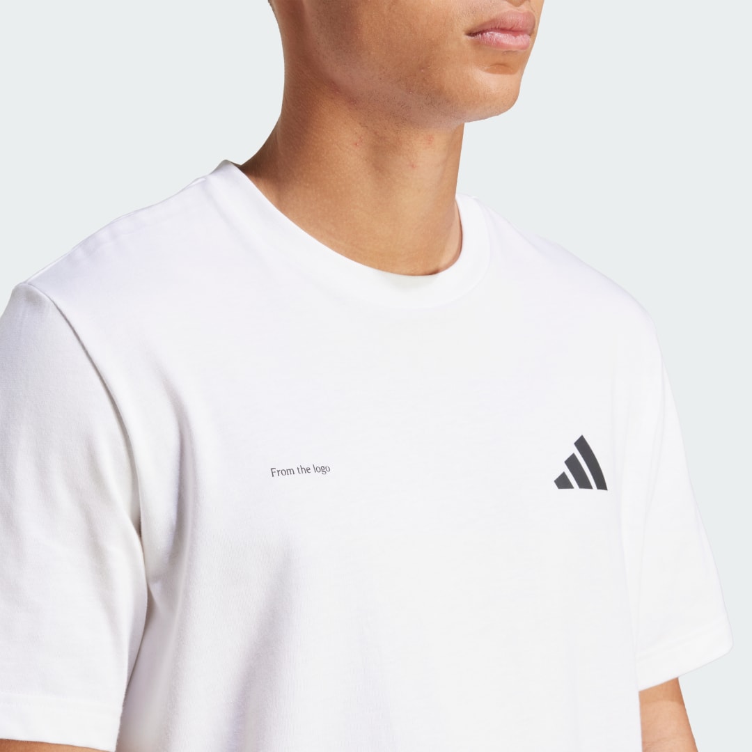 Adidas Lens Power Of Three Hoop Graphic T-shirt