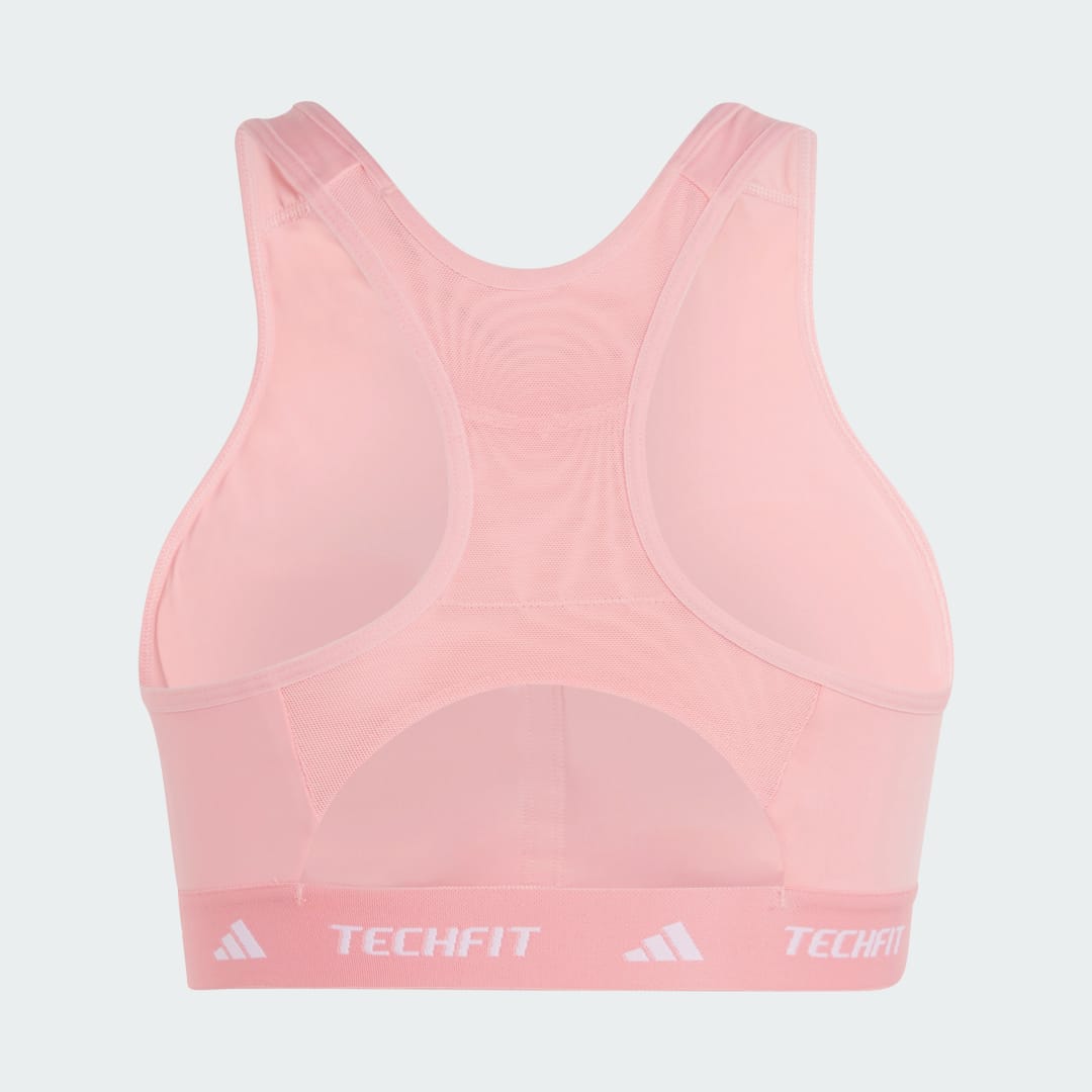 Adidas TECHFIT Medium-Support High-Neck Beha