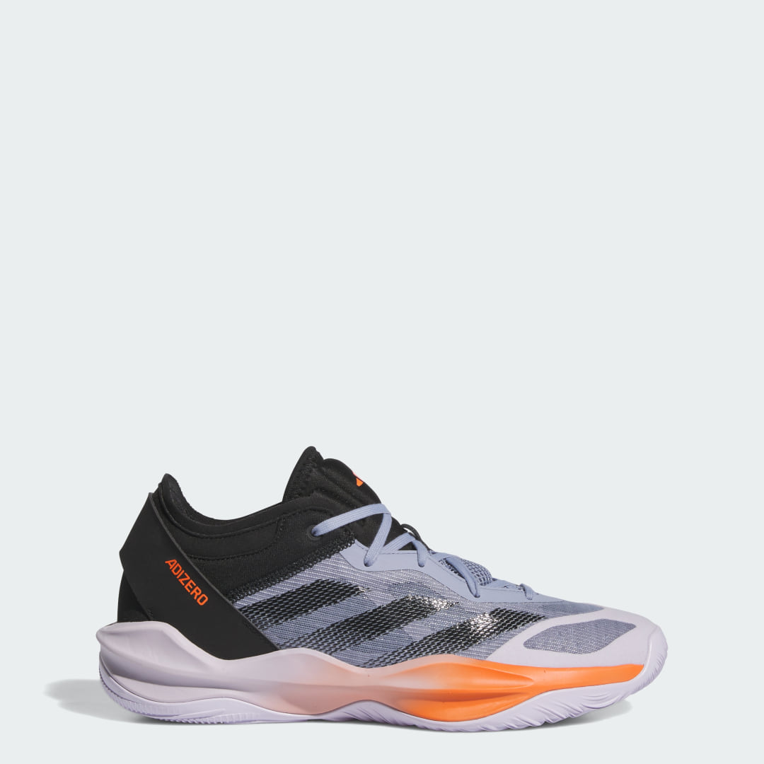 Adidas  sneaker Silver Violet / Core Black / Impact Orange