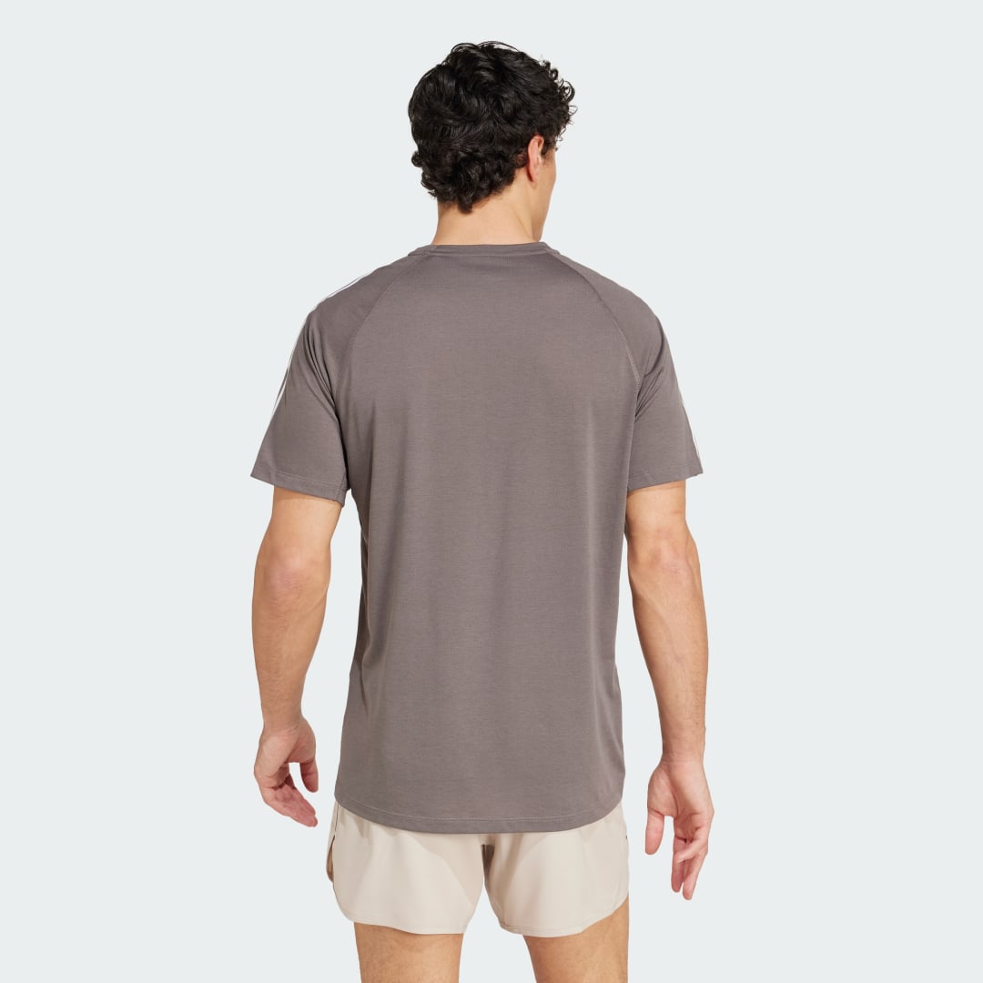 Adidas Own the Run 3-Stripes T-shirt