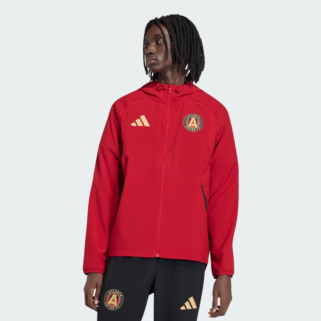 Atlanta United FC Tiro Travel Full-Zip Windbreaker