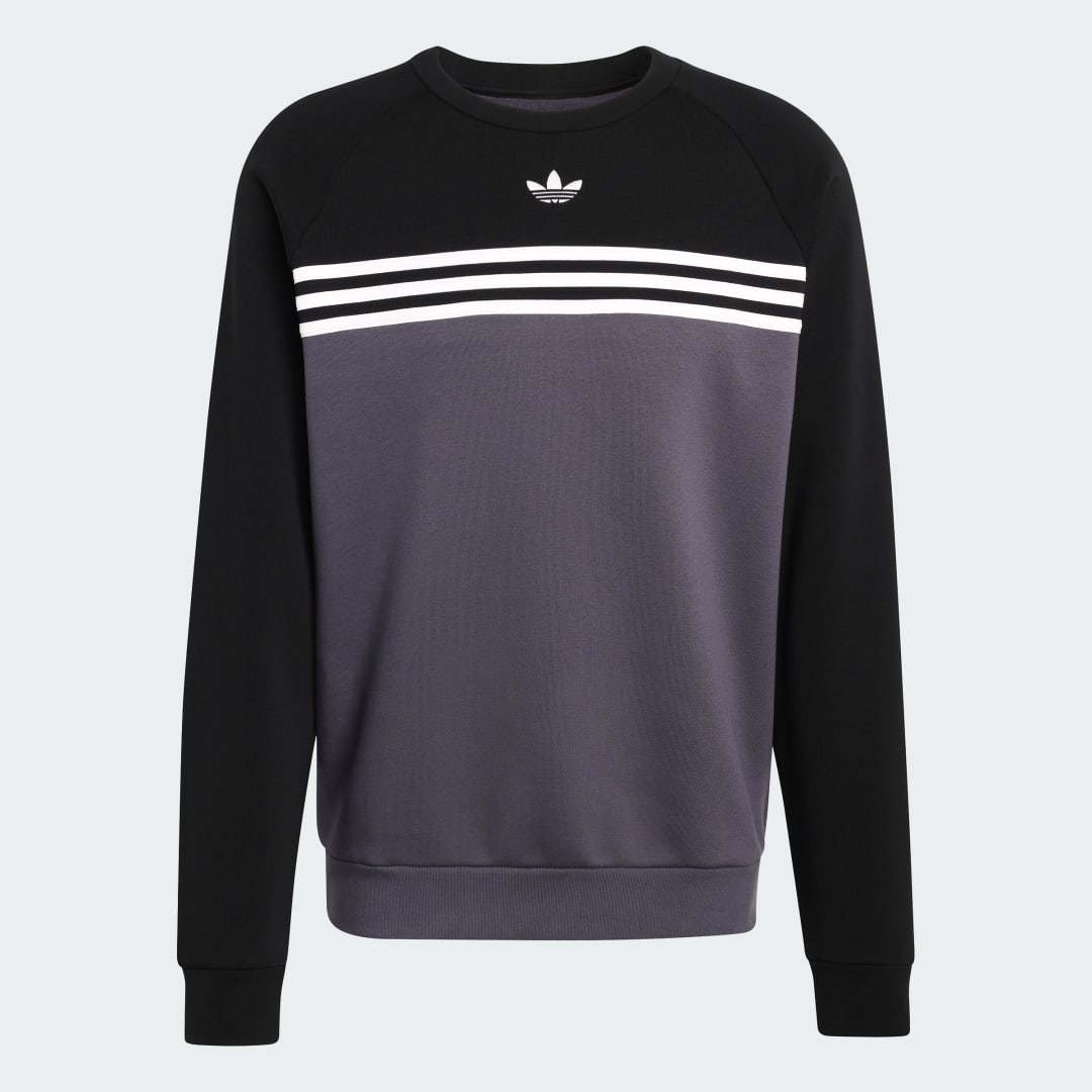 SWEAT SHIRT CHEST STRIPES CREWNECK - vue 4