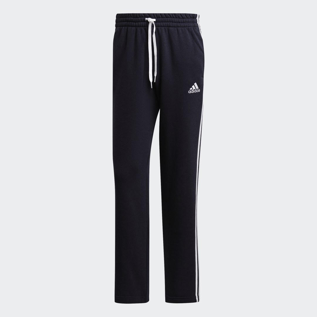 Adidas Essentials Fleece Open Hem 3-Stripes Joggers