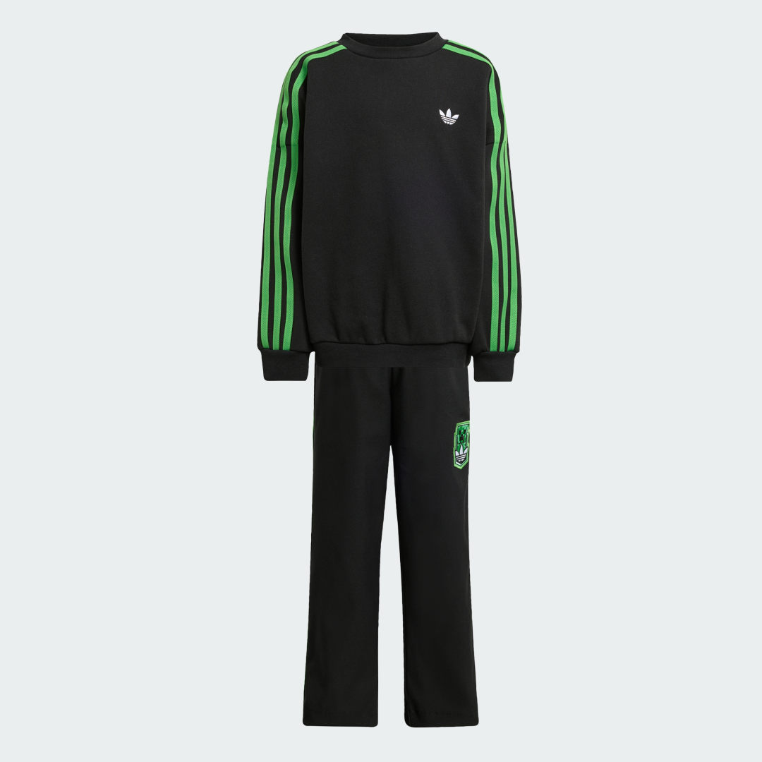 Ensemble Adidas Minecraft Crew Enfants - vue 4
