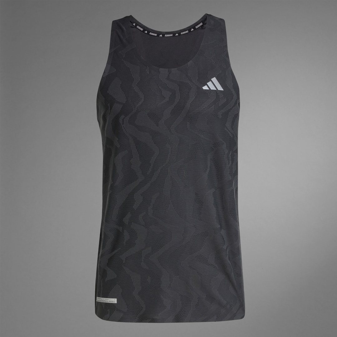 

adidas Camiseta Sin Mangas Ultimate Engineered Running Hombre, Negro