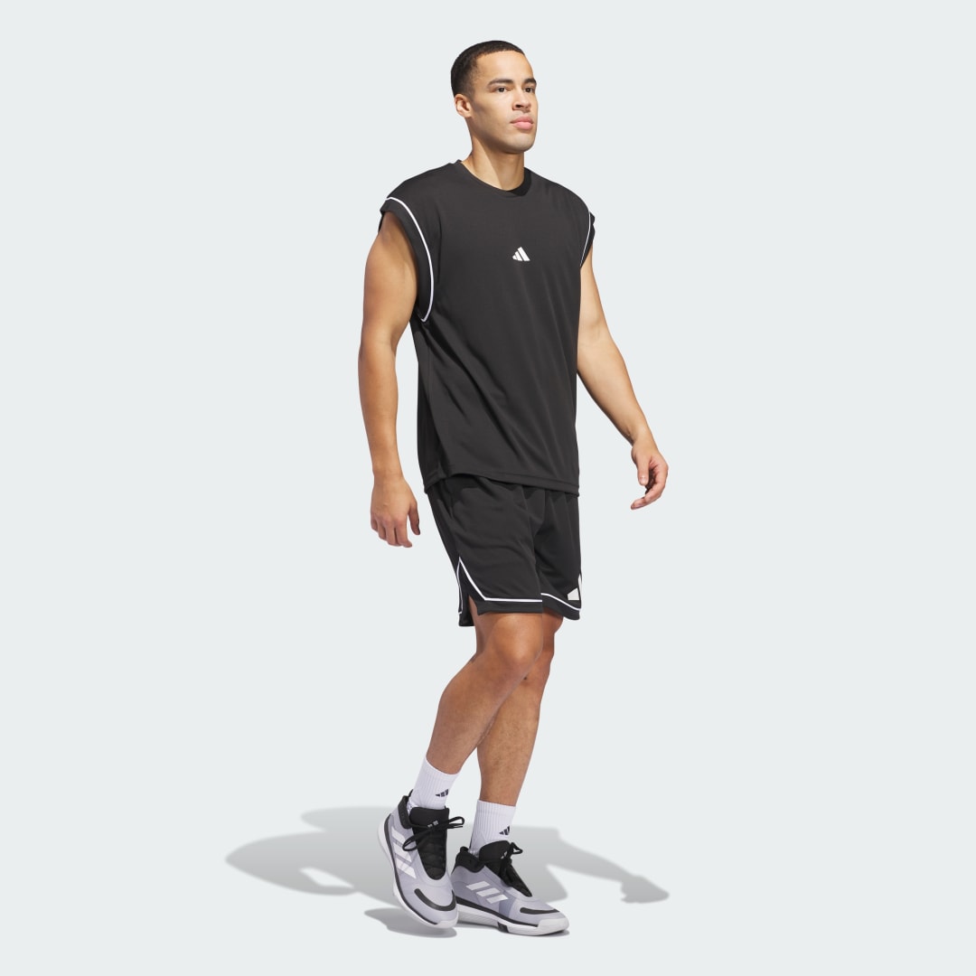 Débardeur sans manches adidas Basketball All World - vue 7