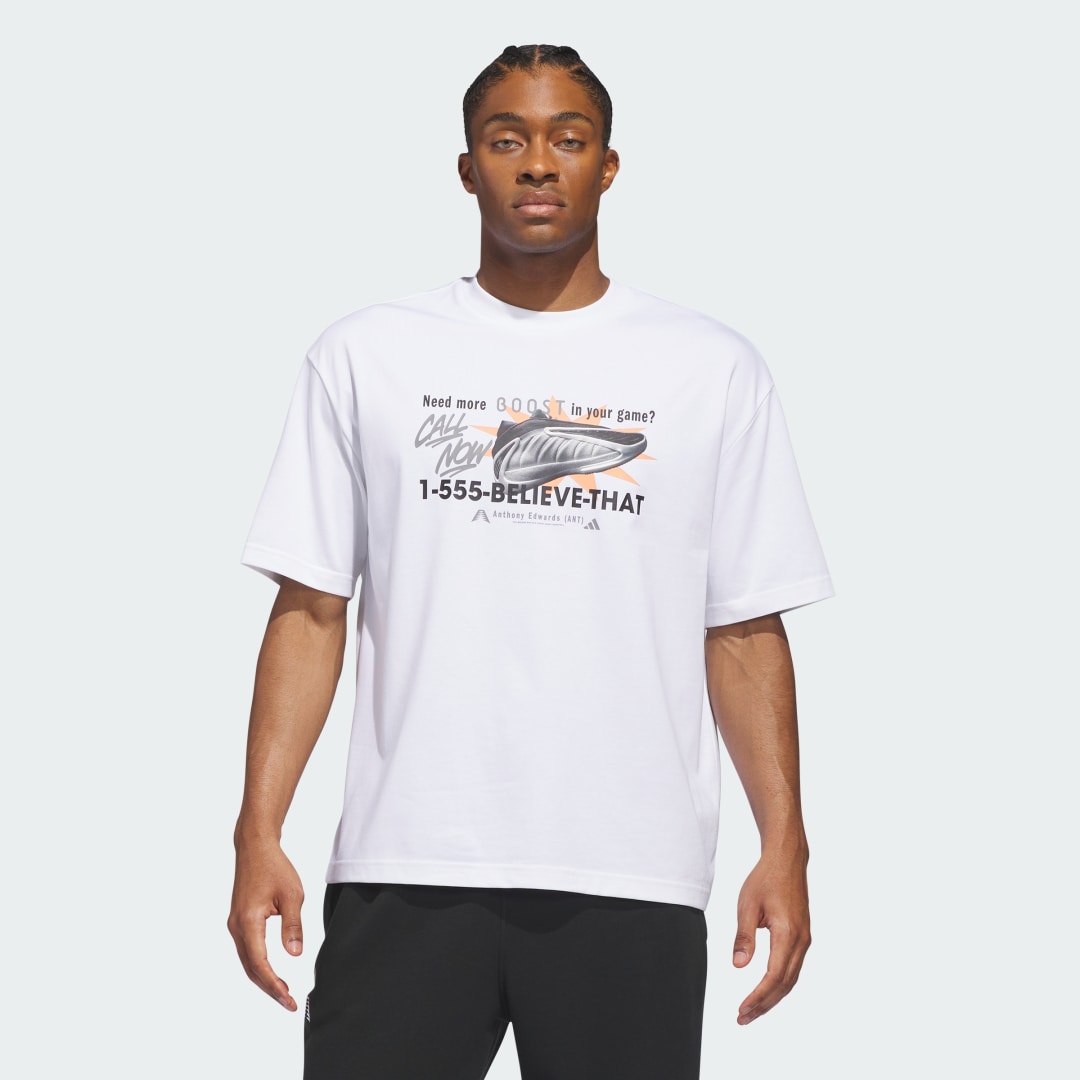 Anthony Edwards Footwear Billboard Graphic T-Shirt