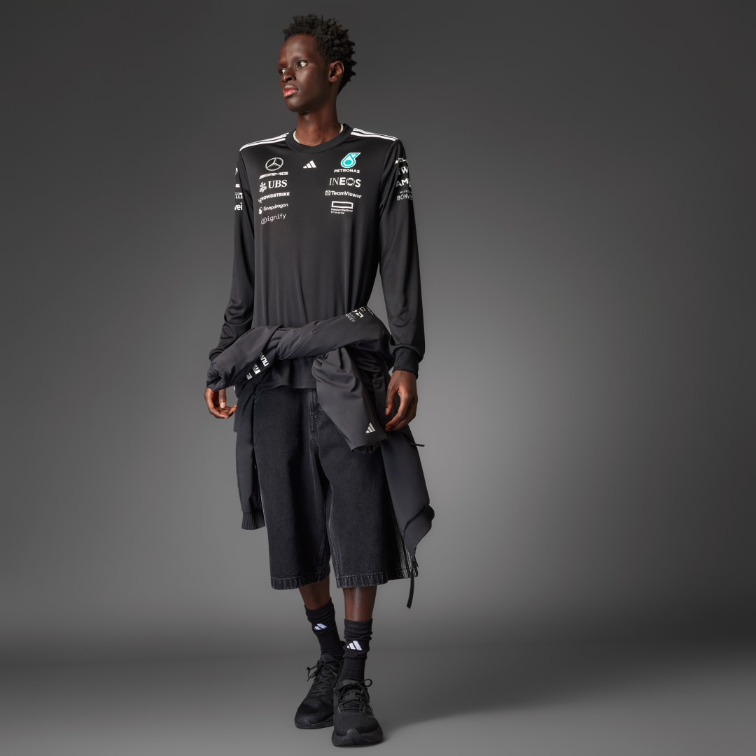 Adidas MERCEDES AMG PETRONAS FORMULA ONE TEAM DRIVER LONGSLEEVE