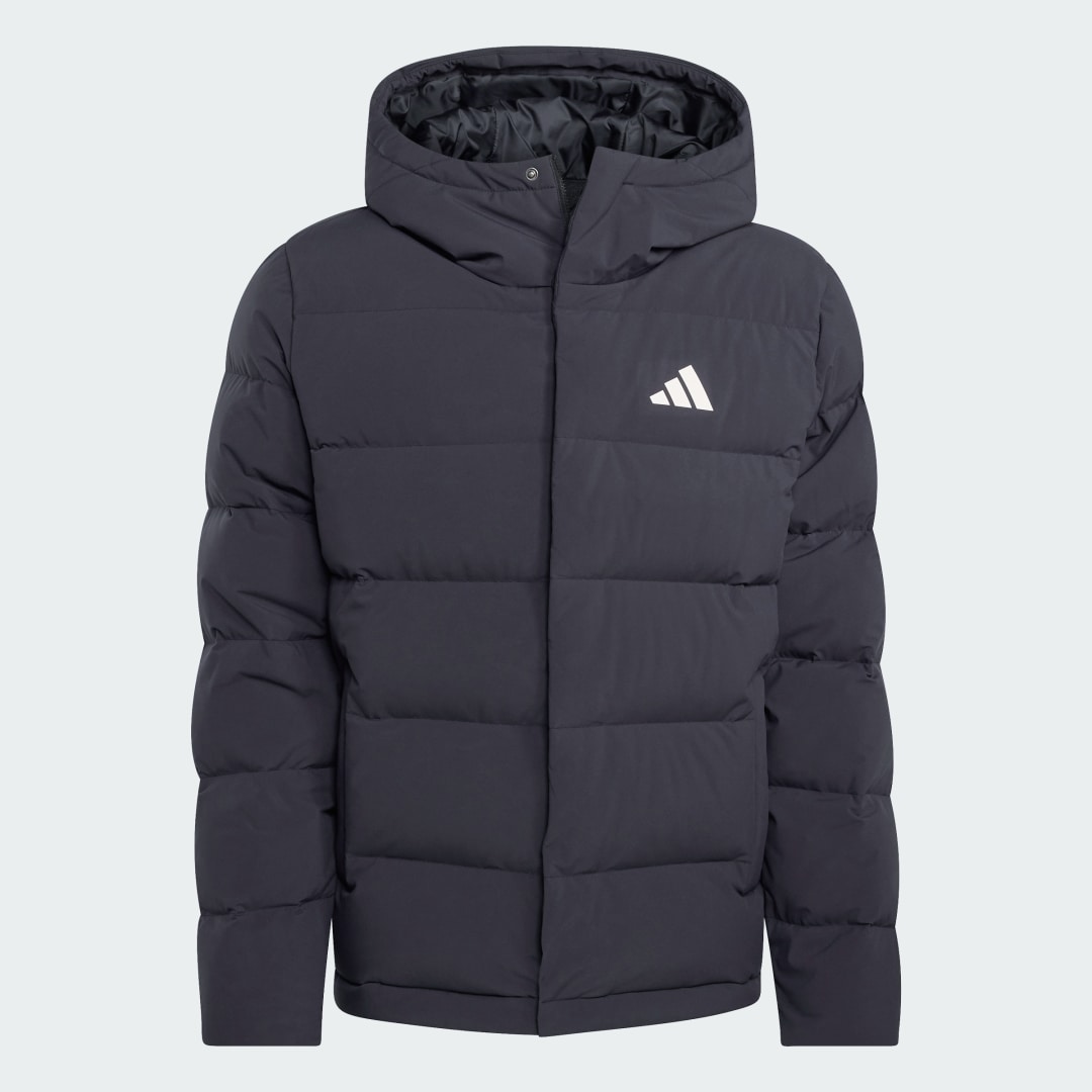 Adidas Helionic CLIMAWARM Donsjack met Capuchon