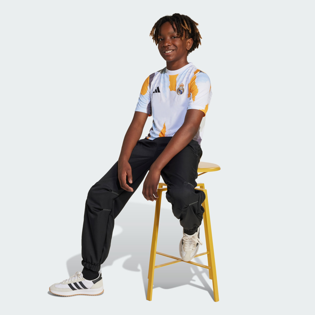 Adidas Real Madrid 24 25 Pre-Match Voetbalshirt Kids