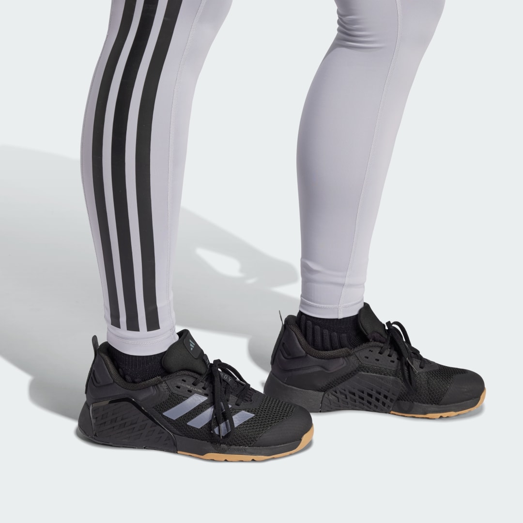 Adidas Optime 3-Stripes Lange Legging