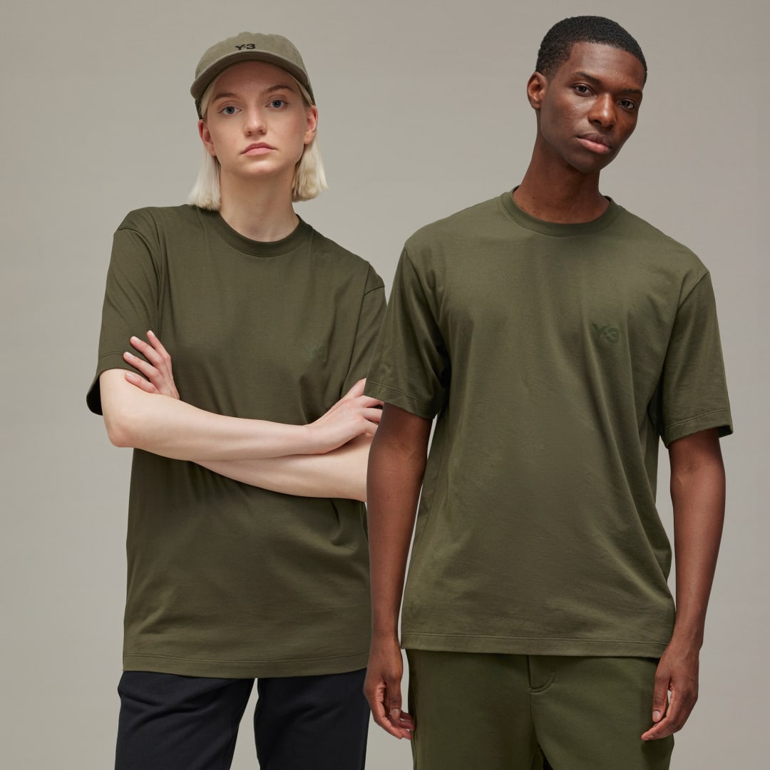 Y-3 Katoenen T-shirt voor dagelijks gebruik Green