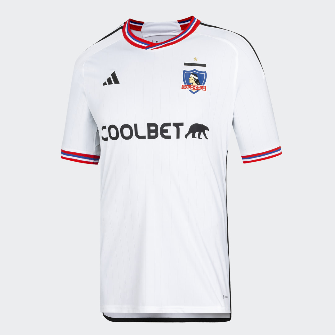 

adidas Camiseta Uniforme Local Colo-Colo 23 Camiseta Uniforme Local Colo-Colo 23 Hombre  - Hombre Fútbol, Blanco