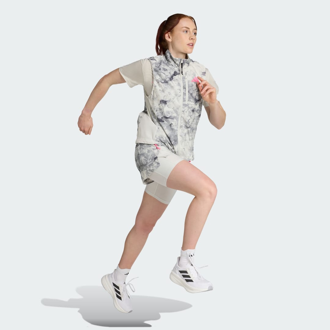 Adidas Own The Run Spray Dye Bodywarmer