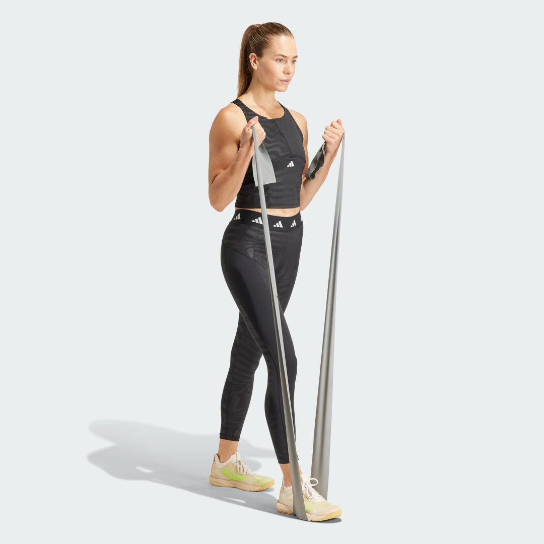 Débardeur de training court imprimé Techfit - vue 3