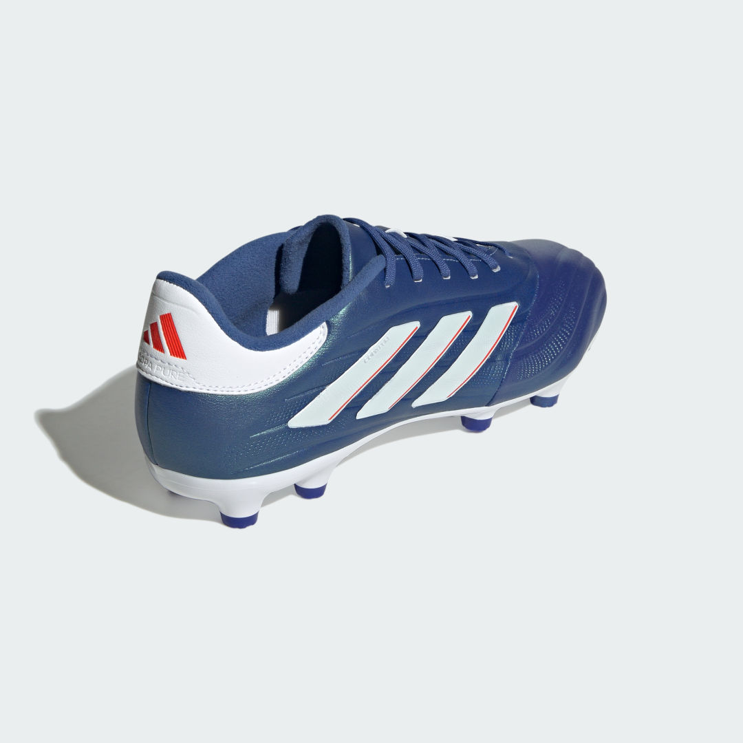 

adidas Calzado Copa Pure II.3 Terreno Firme Unisex, Lucid azul/blanco/solar rojo