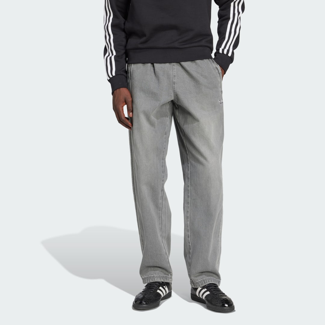Pantalon de survêtement ample délavé adidas Adicolor