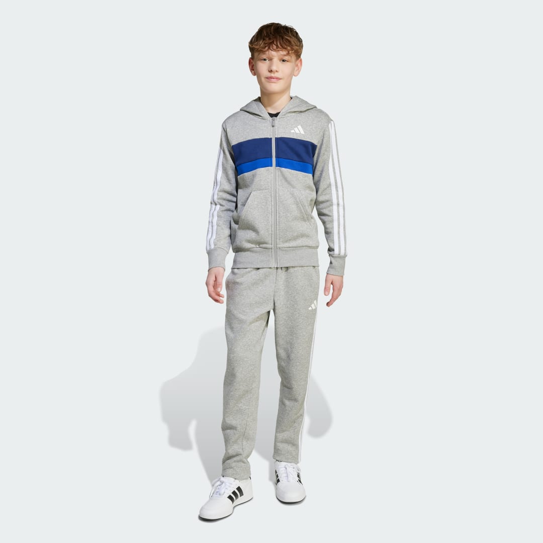 Survêtement molleton 3 bandes Seasonal Essentials Tiberio Enfants - vue 3