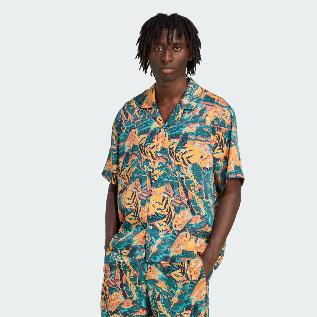 Chemise florale adidas Originals Archive Resort