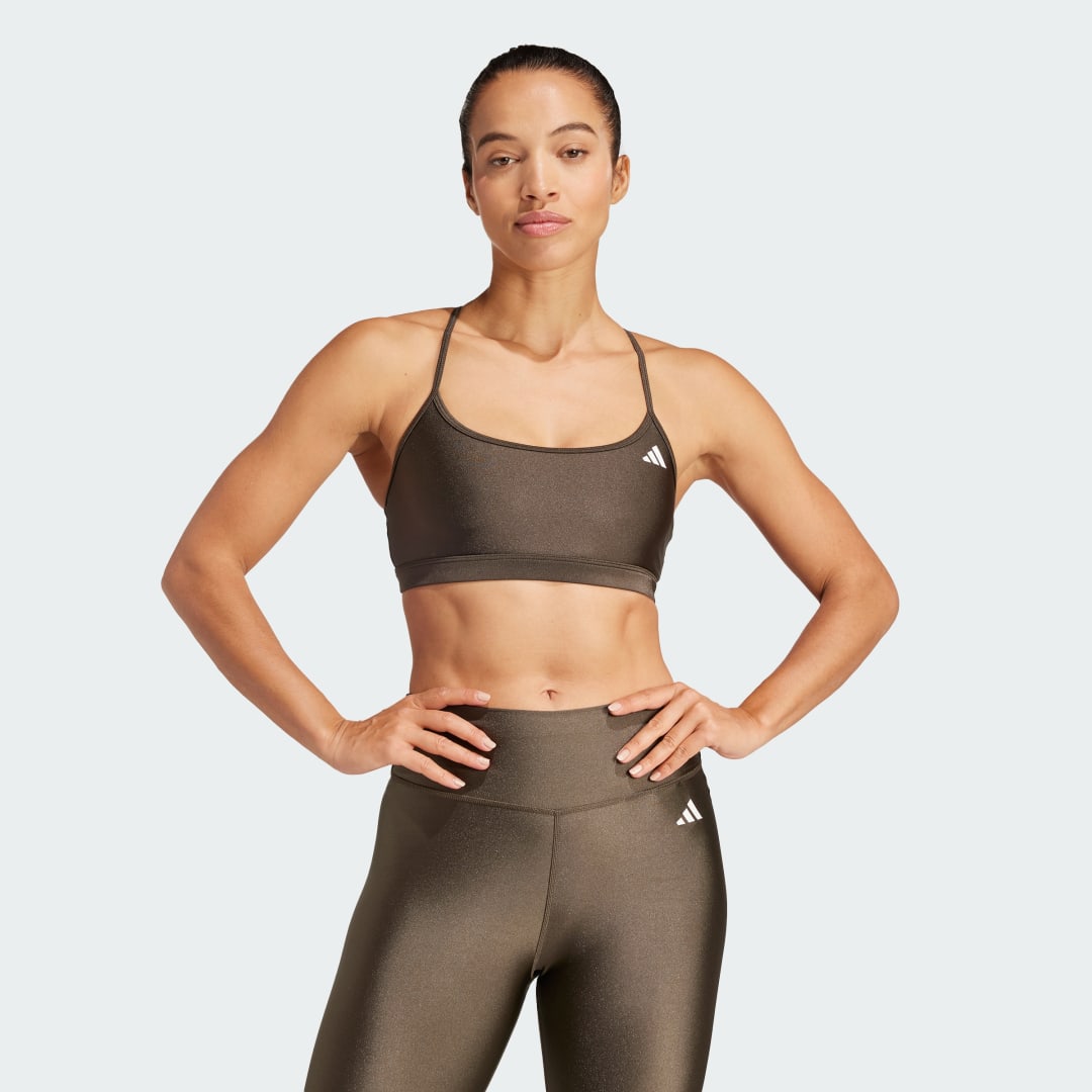 Adidas Aeroreact Training Light-Support Shiny Beha