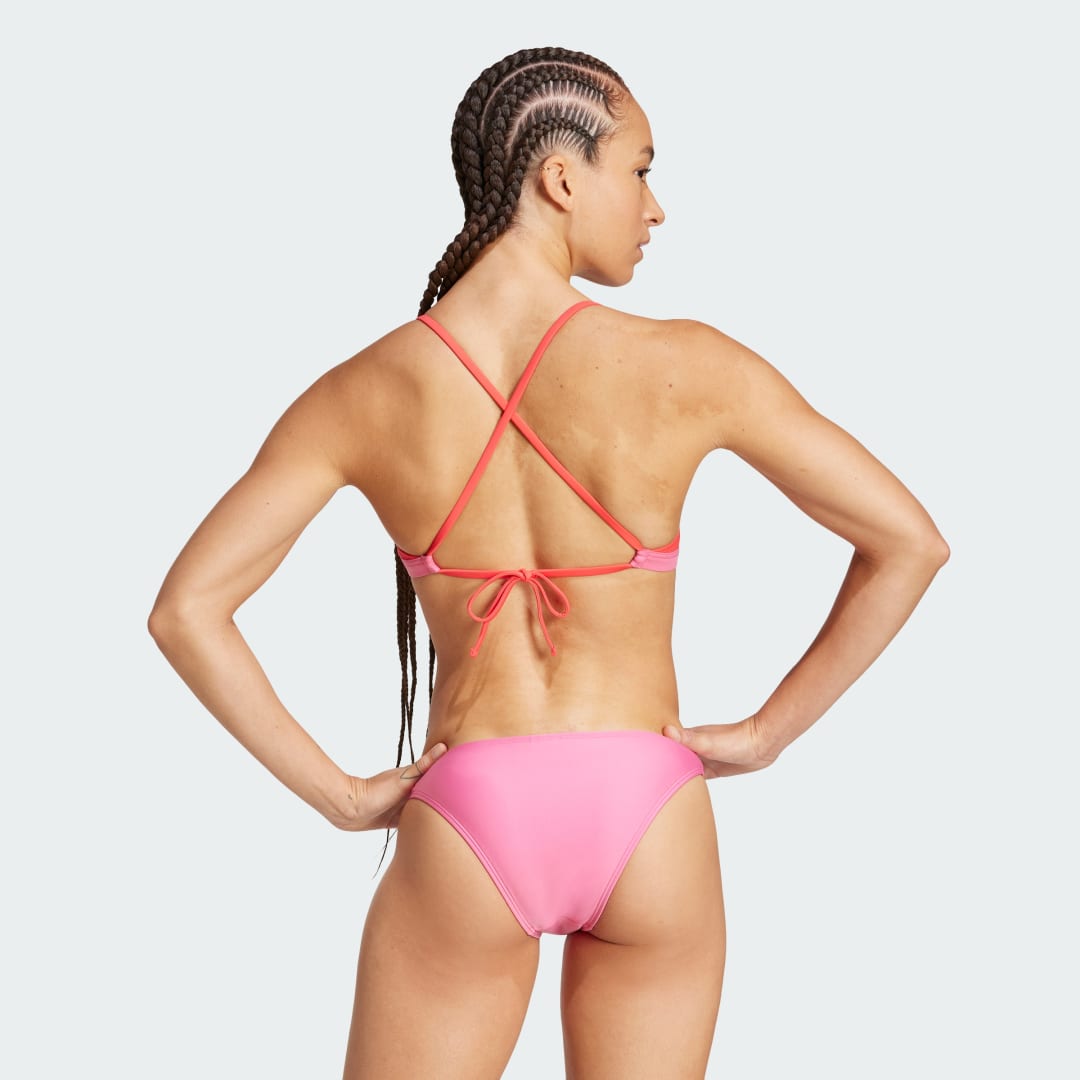Bikini dos en X matelassé Colorblock - vue 2