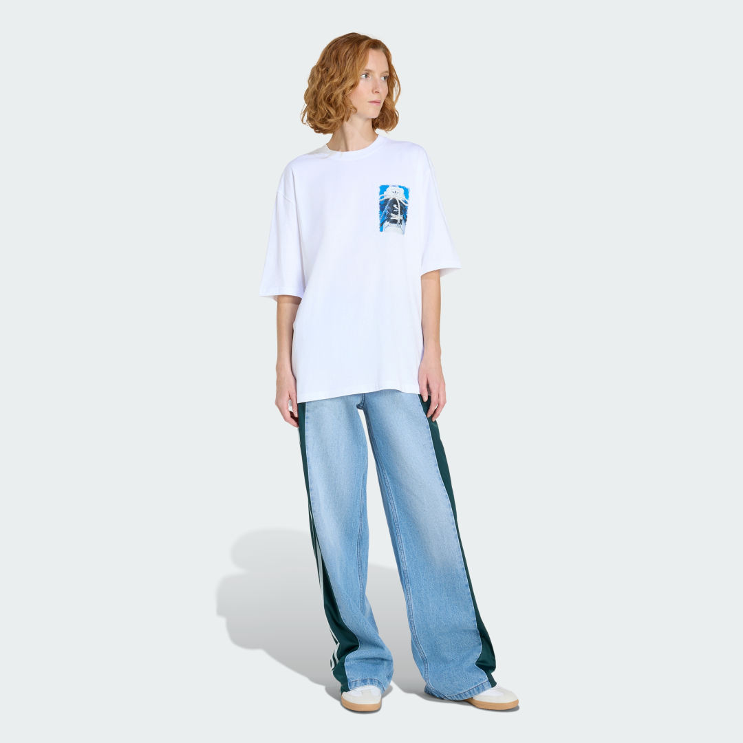Adidas Originals Athletic Dept Denim Firebird Broek