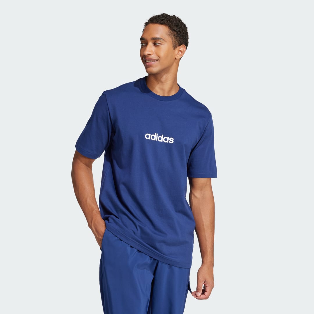 adidas Essentials Linear Single Jersey Tee