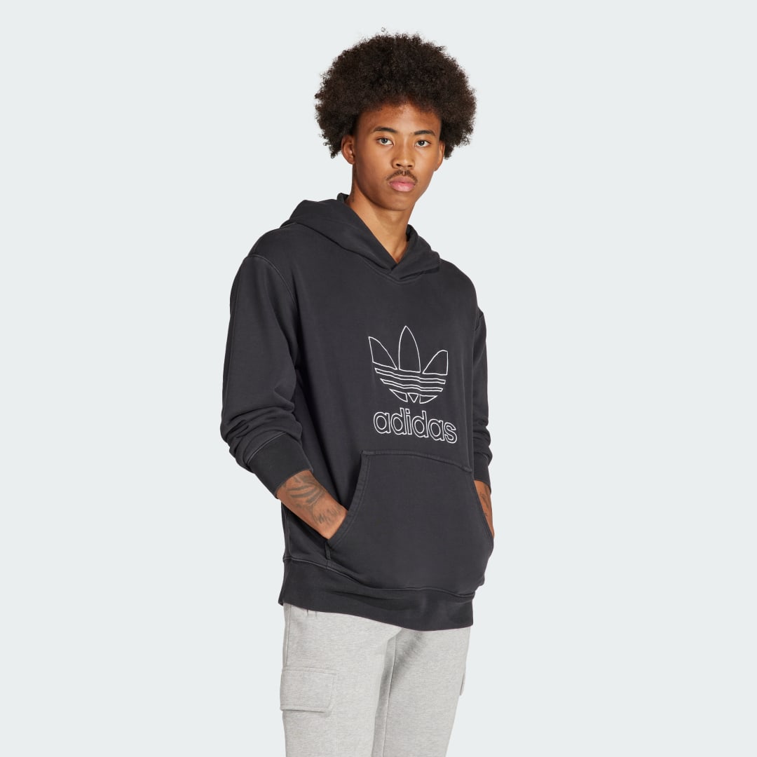 Adidas Originals Adicolor Outline Trefoil Hoodie