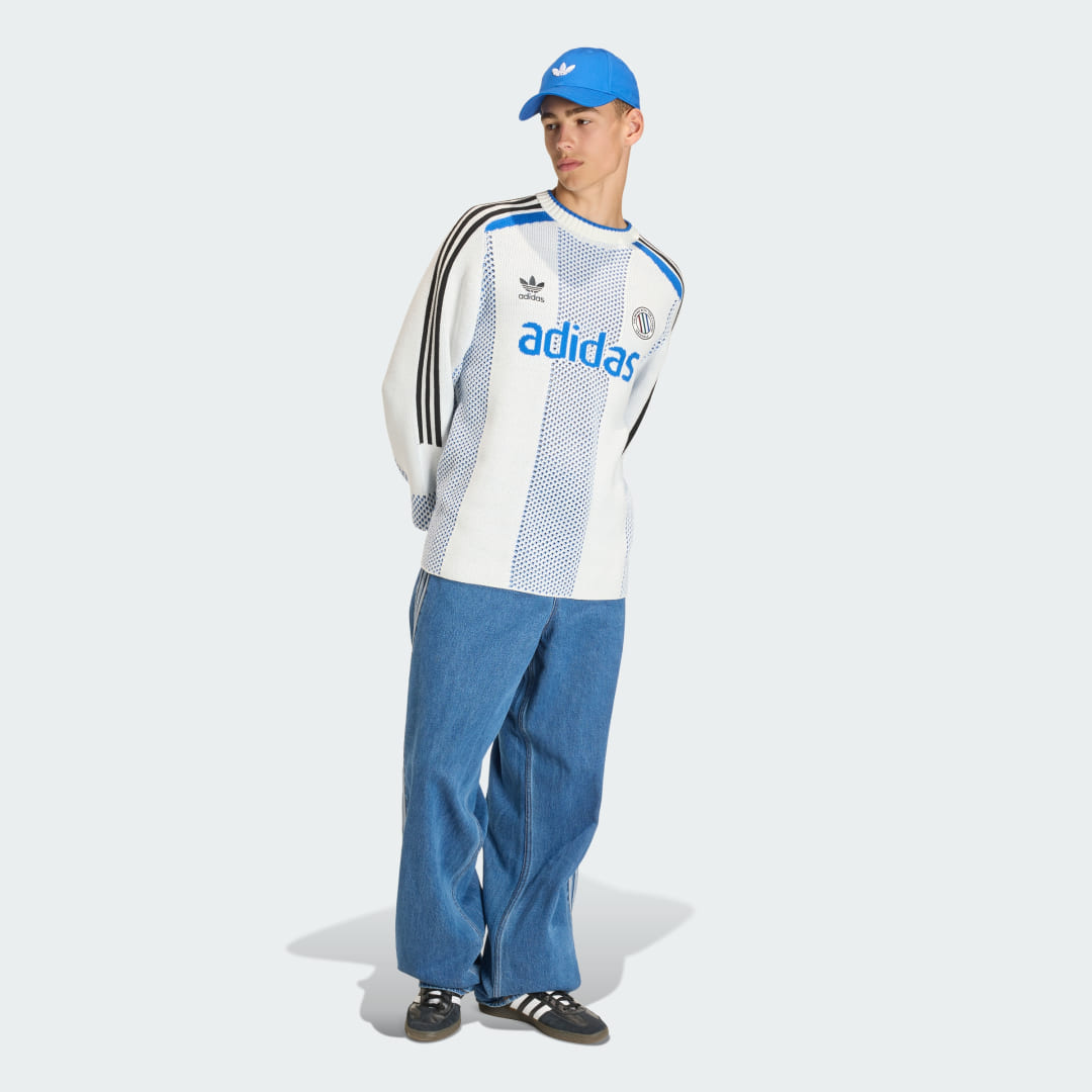 Adidas ADICOLOR BLOKECORE LICHTGEWICHT UNISEKS PULLOVER MET LANGE MOUWEN