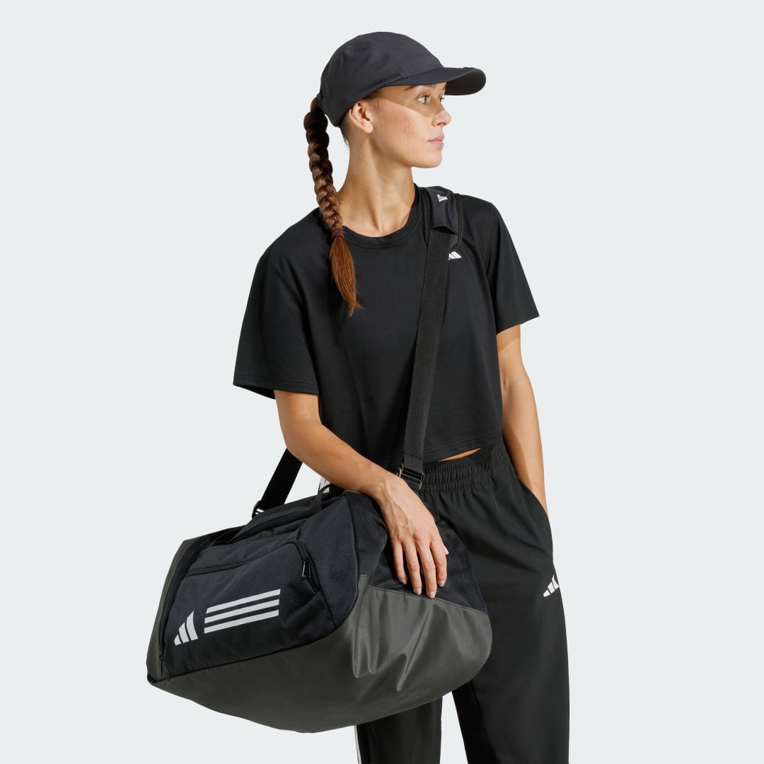 Adidas Perfor ce sporttas TR duffel M 51 5L zwart Logo
