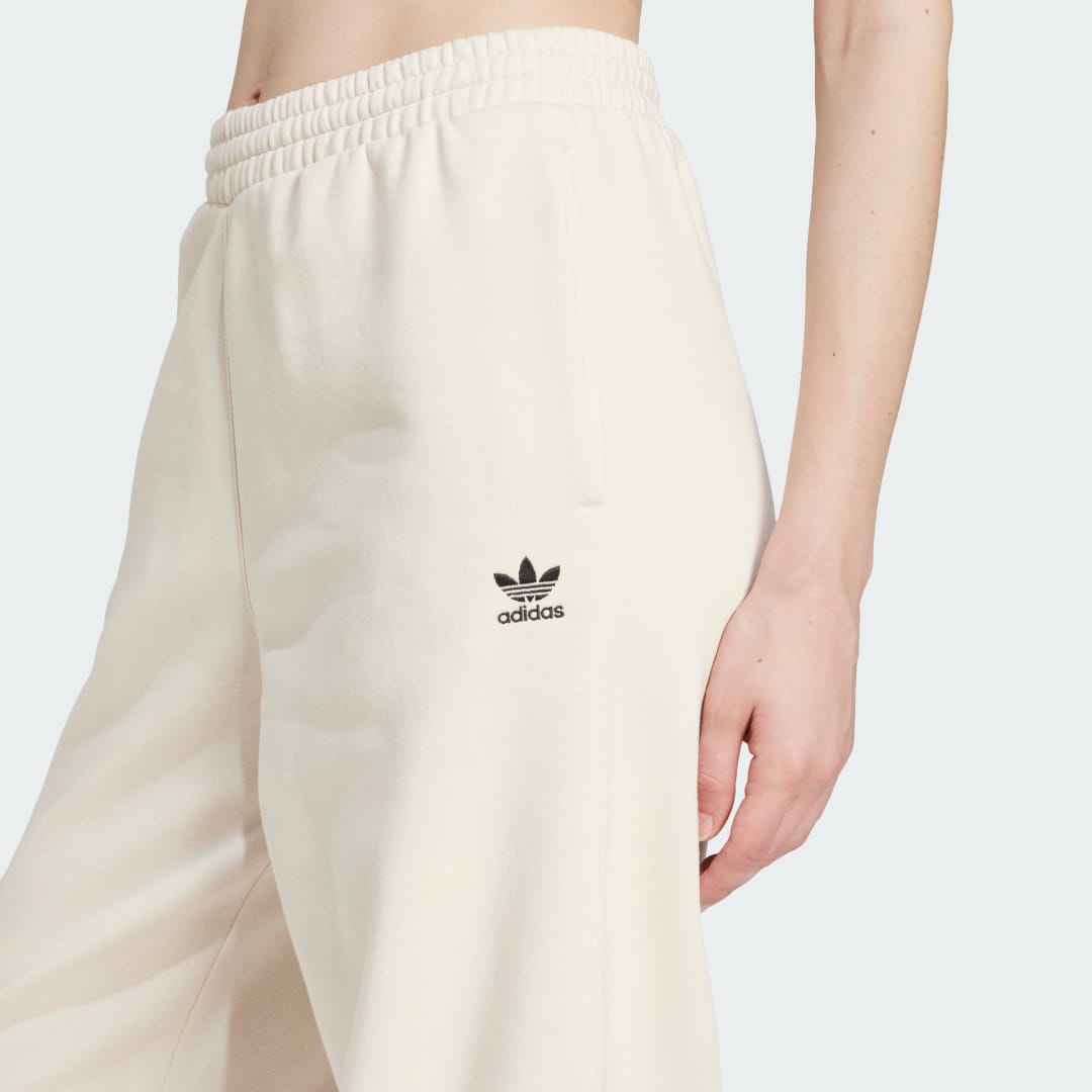 Adidas Wide Leg Fleece Broek