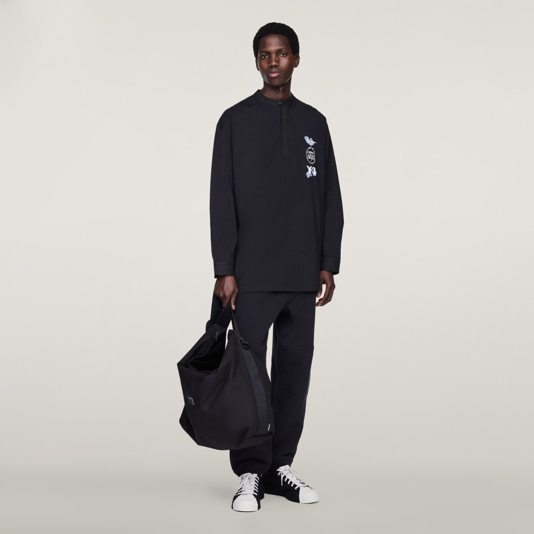 Adidas Y-3 Long Sleeve Poloshirt