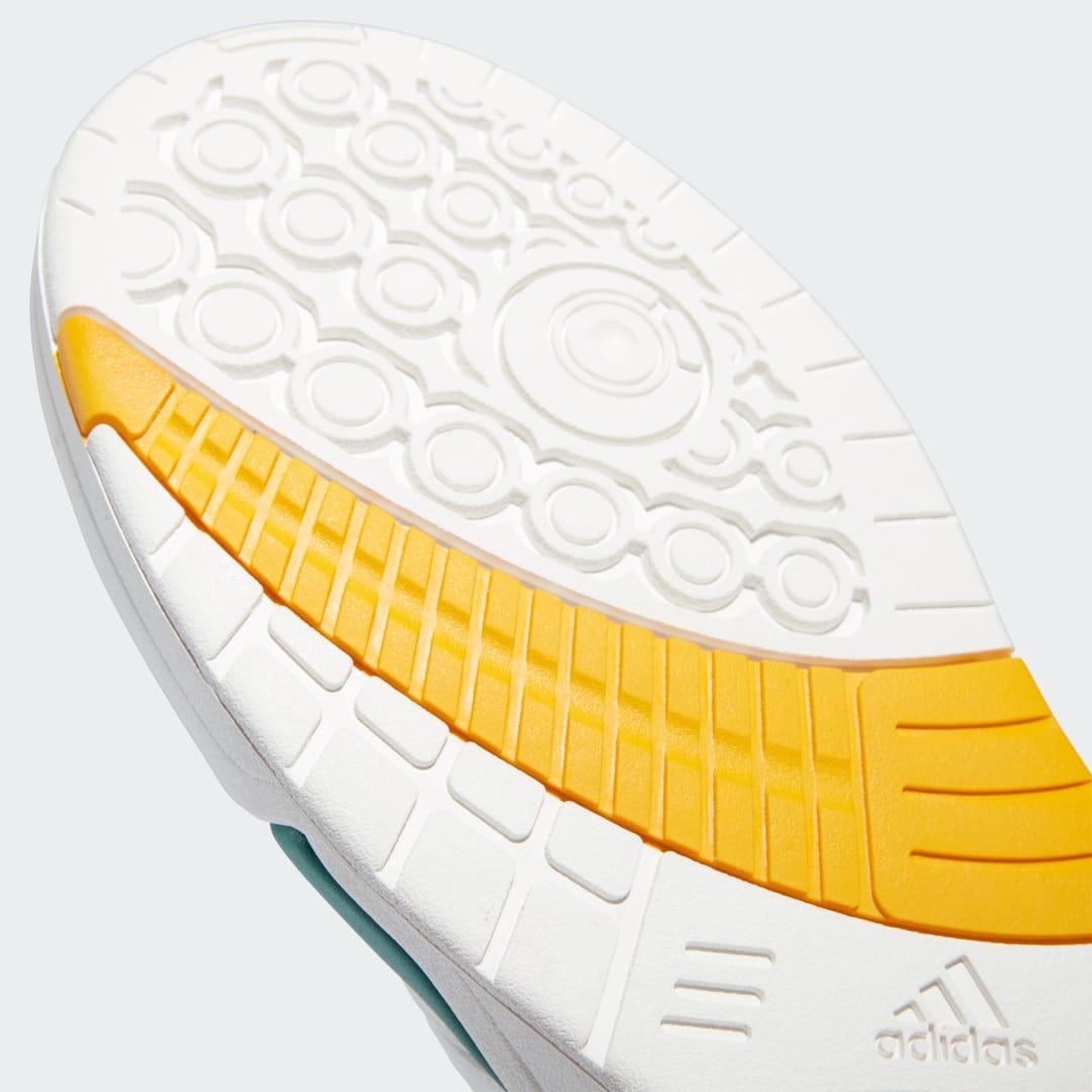 

adidas Tenis Midcity Low Hombre, Core blanco/collegiate verde/crew amarillo