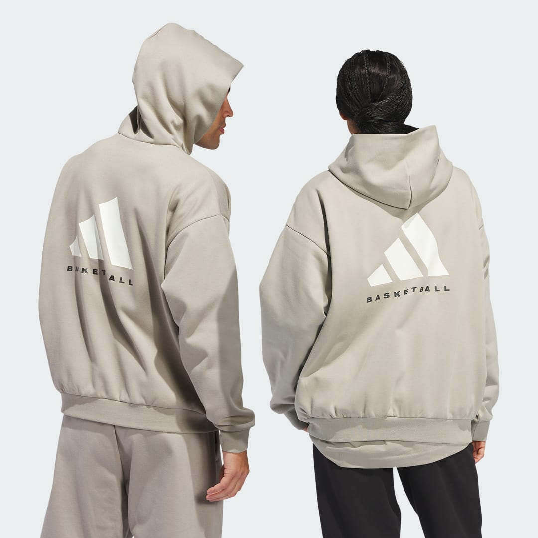 Adidas Basketball Fleece Hoodie (Uniseks)