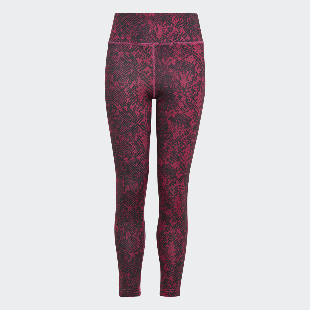 Image of Leggings 7/8 AEROREADY Animal-Print Optime High-Rise Pocket cod002