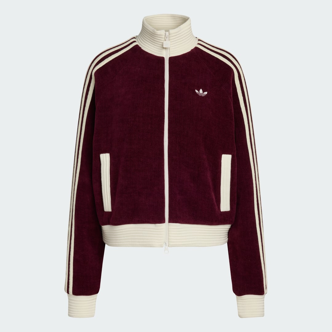 VESTE DE SURVÊTEMENT ADIDAS ORIGINALS MAILLE VELOURS - vue 4
