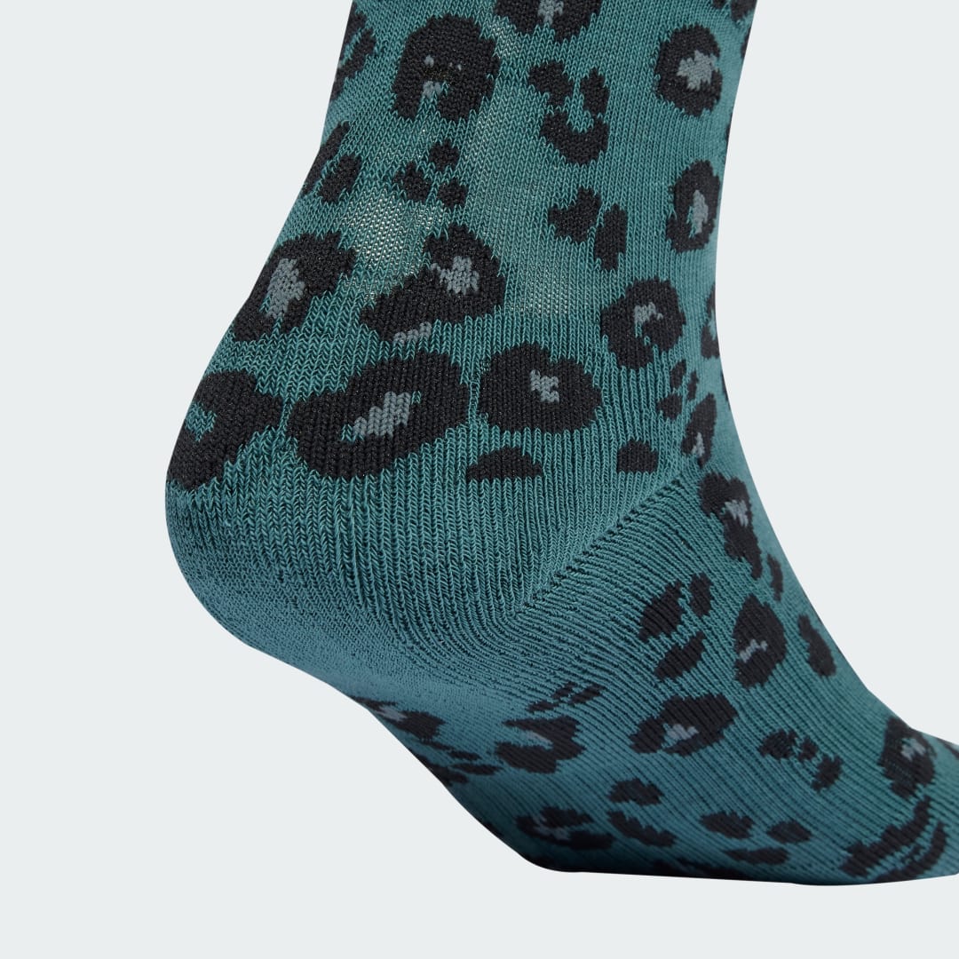 Adidas Leopard Print Sokken 3 Paar