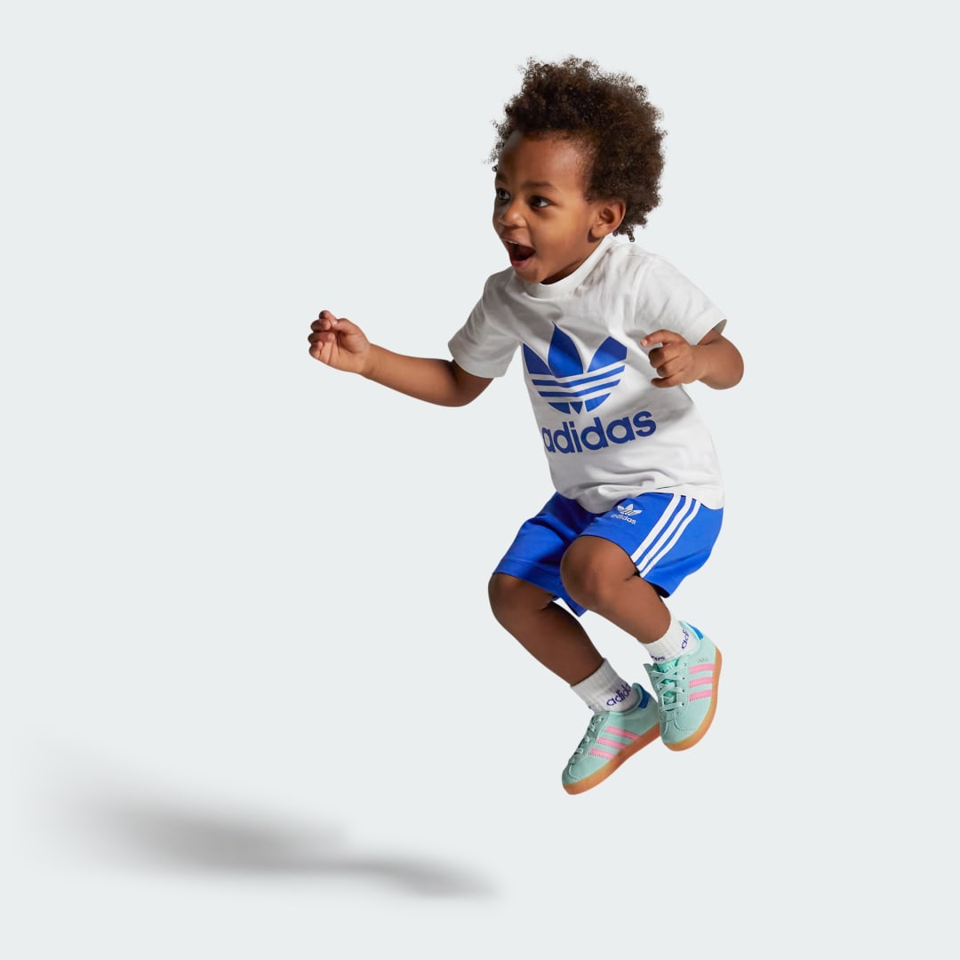 Adidas Gazelle sneaker Clear Mint / Bliss Pink / Bright Blue