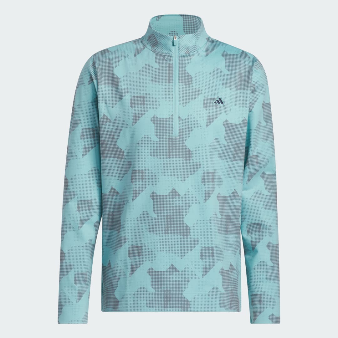 Pull imprimé quart de zip Go To - vue 8