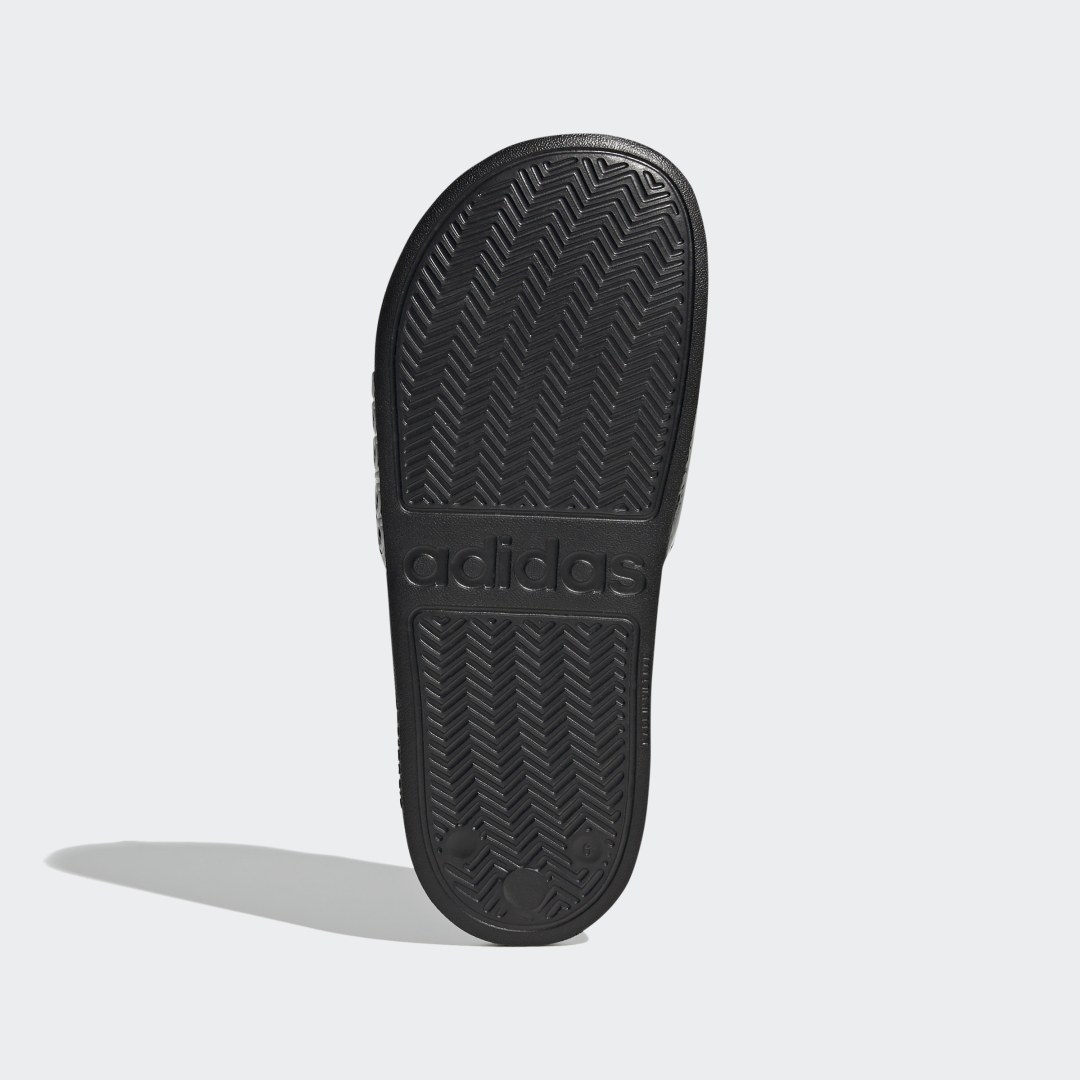 

adidas Sandalias Adilette Shower Mujer, Negro/blanco/negro