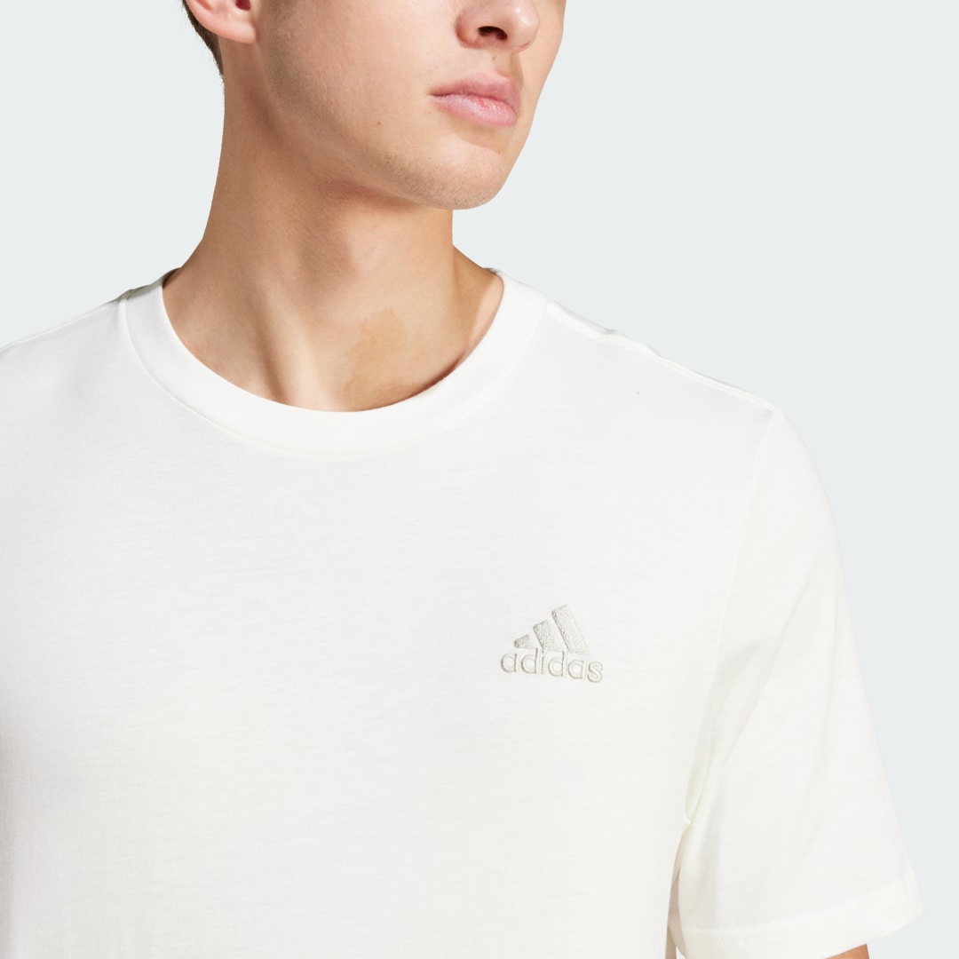 Adidas Essentials Single Jersey Geborduurd Small Logo T-shirt