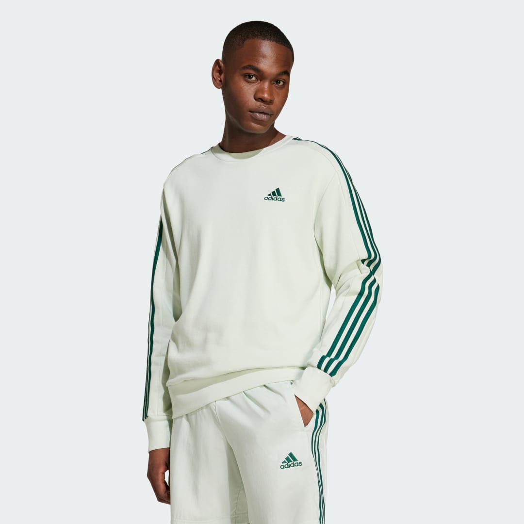 Adidas Essentials French Terry 3-Stripes Sweatshirt